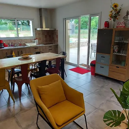 Ferienhaus Magnifique Avec Piscine Privee 10 Pers Max *